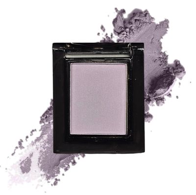 Okerker Purple Matte Eyeshadow Palette, Korean Eye Makeup, Ultra-Blendable, Slate Gray Purple Eye Shadow, Single Shade Metallic Pigmented Color