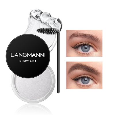 Adurello Eyebrow Soap Waterproof Long Lasting Eyebrow Styling Wax Brow Gel for Natural Brows Shaping &amp; Lifting, Infused with Aloe