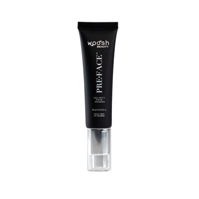 Woosh Beauty, PreFace Velvety Face Primer, Hydrating &amp; Long Lasting, Vegan, Pore Minimizer &amp; Wrinkle Filler, Grips your Makeup (Full Size, 30 ml)