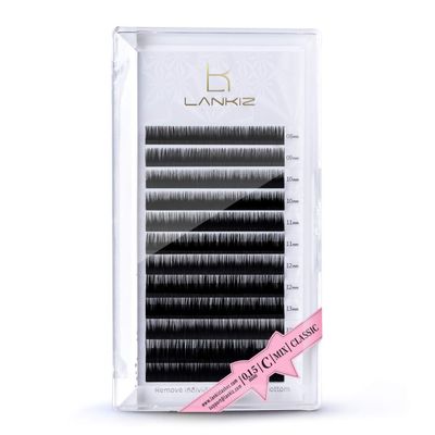 LANKIZ DIY lash Extensions (Class-44, 0.15mm C Curl 8-15mm)