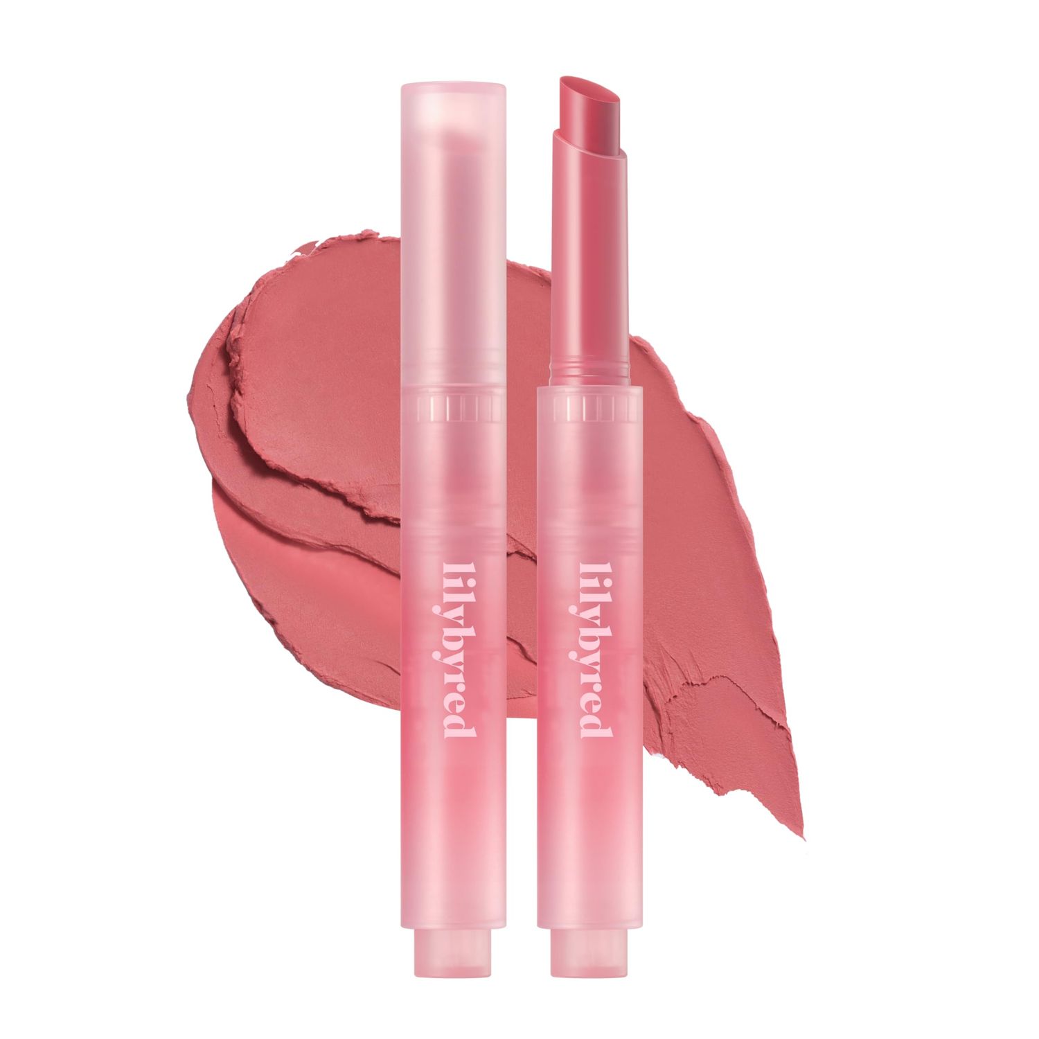lilybyred Milky Blur Fondue Bar 1.9g - Multi-Use Blurring Balm Stick for Lips &amp; Cheeks (02#Strawberry In Whipped Cream, 1PC)