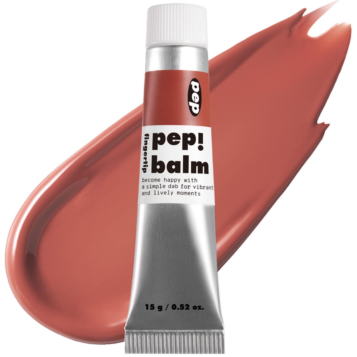 I&#39;M MEME Multi-use Lip and Cheek Tint - PepBalm | Wtih Shea Butter, Gift, Liquid Blush and Lip Paint, Travel-Friendly, 004 Corner, 0.52 Oz