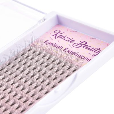 Kenzie Beauty Russian Volume Premade 10D Fans Eyelash Extensions Thickness 0.07 D Curl 14mm