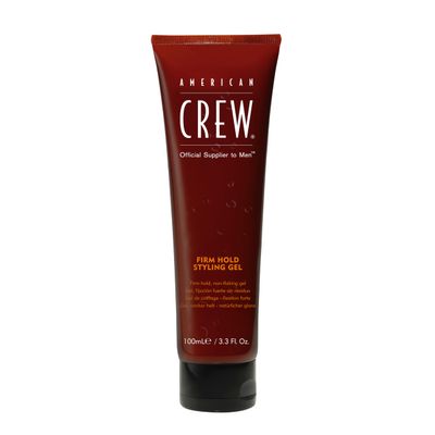 American Crew Men&#39;s Hair Gel, Firm Hold, Non-Flaking Styling Gel, 3.3 Fl Oz