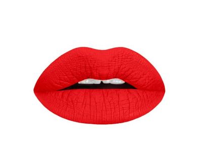 Aromi Bright Red Liquid Lipstick | Vibrant Lip Color with Matte Finish, Long-lasting, Vegan, Cruelty-free, Waterproof, Gluten Free, Made in USA (Preppy Red)