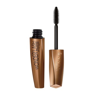 Rimmel London Wonder&#39;Lash Mascara, Waterproof, Conditioning, Lightweight Feel, 003, Extreme Black, 0.2oz