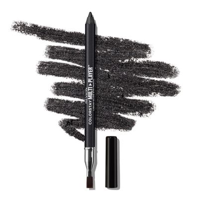 REVLON ColorStay Multiplayer Liquid-Glide Eyeliner Pencil, Makeup Stocking Stuffers for Women, Waterproof, Smudgeproof, 401 Checkmate, 0.03 oz