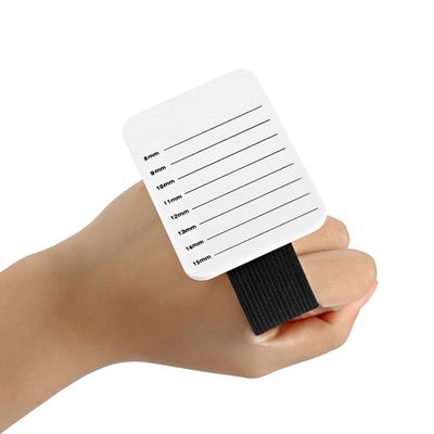 Lash Holder, Lash Pallet For Lash Extensions 8-15Mm Makeup Eyelash Tray Strip Stand Eyelash Extension Hand Plate Lashes Grafting Holder Lash Tile Remover Clip Plastic Board