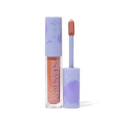 Kosas 10-Second Eye Gel Watercolor Eyeshadow Moisturizing and Brightening Shimmer Eyeshadows - Heat