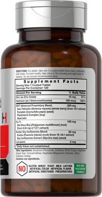 Horbach - DHT Advanced Hair Formula | 120 Tablets | Non-GMO and Gluten Free Hair Formula Blend with Saw Palmetto, Kudzu, and Fo-Ti