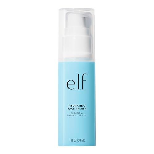 e.l.f. Hydrating Face Primer, Makeup Primer For Flawless, Smooth Skin &amp; Long-Lasting Makeup, Fills In Pores &amp; Fine Lines, Vegan &amp; Cruelty-free, Large