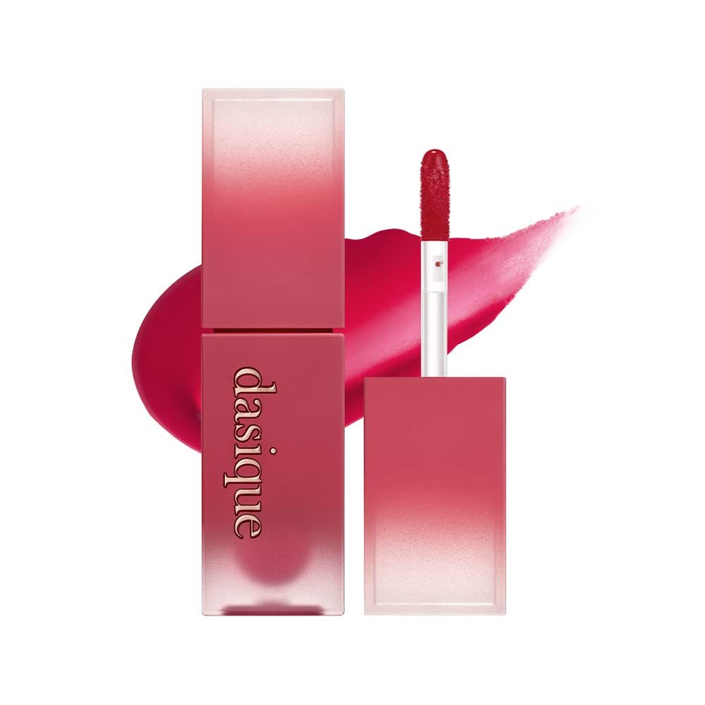 dasique Cream de Rose Tint (08 Classy) | Velvet Cream Matte Lip Stain, Infused with Rose Water | Vegan, Cruelty-free