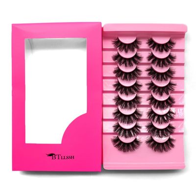 eyelash book 3D False eyelash book Cat Eye Look Fluffy 81220 pair(990-8)