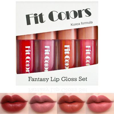 Sigaitwax 4PCS Matte Liquid Lipstick Set,Waterproof Velvety Liquid Lipstick,Nude Lipsticks Makeup Long Lasting Durable,24 Hour High Pigmented Lip Gloss, Christmas Gift Sets for WomenGirls