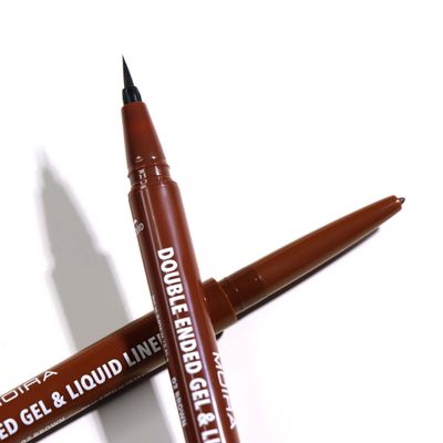 Double Ended Gel &amp; Liquid Liner (002, Brown)