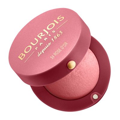 Bourjois Blush for Women, No. 34 Rose d&#39;or, 0.08 Ounce