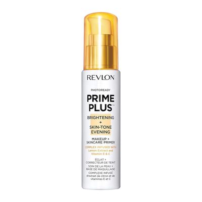 REVLON PhotoReady Prime Plus Face Makeup Primer, Brightening &amp; Skin Tone Evening, 1 Oz