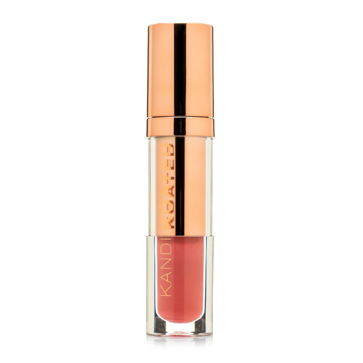 Kandi Koated Lacquer Illuminating Lip Cream Girl Talk Creamy Lip Gloss | Natural Colors, Moisturizing Lip Lacquer, Paraben-Free, Cruelty-Free | Beauty &amp; Makeup