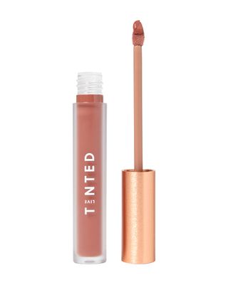Live Tinted Huelip Liquid Lip Crme - Weightless, Long-Lasting Liquid Lip with Hyaluronic Acid and Jojoba Oil For a Soft, Comfortable, Moisturized Finish - 0.09 fl oz - Warm Brown