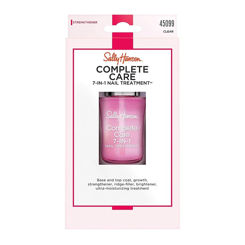 Sally Hansen Complete Care 7-in-1 Nail Treatment, Nail Strengthener, Base and Top Coat, Nail Moisturizer