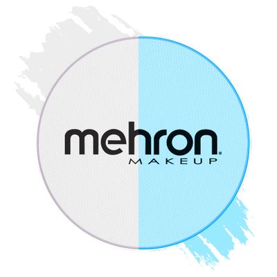 Mehron Paradise FX Neon UV Glow Face and Body Paint | Professional Water Activated Black Light Reactive Paint | Raves &amp; Halloween FX | Refill .25 oz (7 g) (Dark Matter - Neon ClearBlue UV)