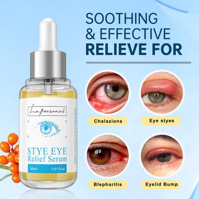 LA.PERSONAL Stye Eye Treatment, Chalazion Remover, Eye Serum for Styes Chalazion and Blepharitis Treatment, with Avocado oil, Sea buckthorn oil &amp; Caffeine 1.01 Fl oz30 Ml