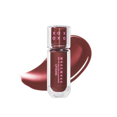 WAKEMAKE WM X NETFLIX SQUID GAME Dewy Gel Maxi Gloss 15 Solid Blood Set (Watery Tok Tint Mini 7 Bloody Pop), lips, korean lip
