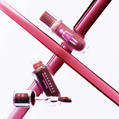 WAKEMAKE WM X NETFLIX SQUID GAME Dewy Gel Maxi Gloss 15 Solid Blood Set (Watery Tok Tint Mini 7 Bloody Pop), lips, korean lip
