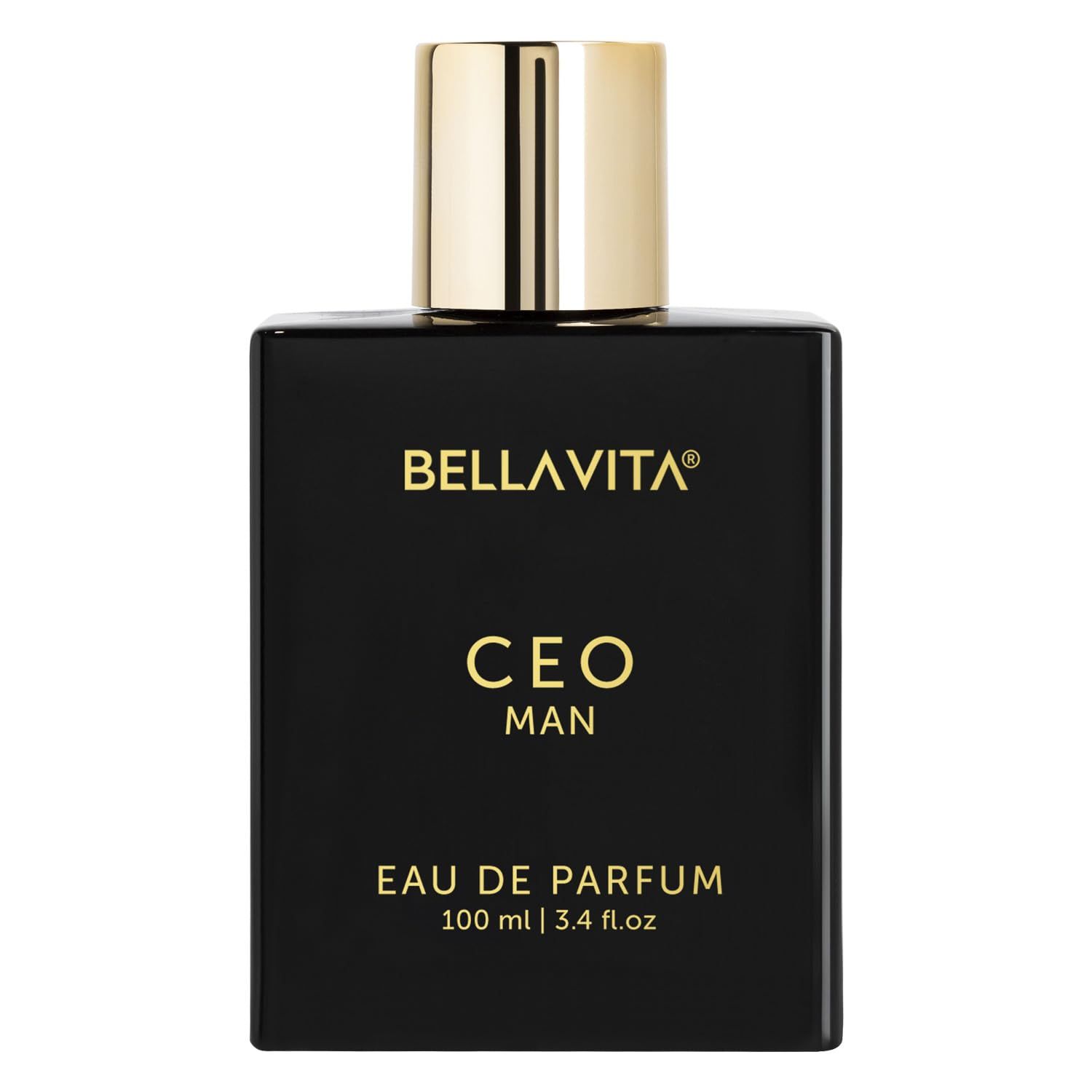 Bella Vita Luxury CEO MAN Perfume for men (3.3 Fl.oz) - Eau De Parfum with Lemon, Lavender, Tonka &amp; Agarwood | Long Lasting Perfume for men, Vegan &amp; Cruelty Free | Gift for men