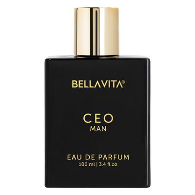 Bella Vita Luxury CEO MAN Perfume for men (3.3 Fl.oz) - Eau De Parfum with Lemon, Lavender, Tonka &amp; Agarwood | Long Lasting Perfume for men, Vegan &amp; Cruelty Free | Gift for men
