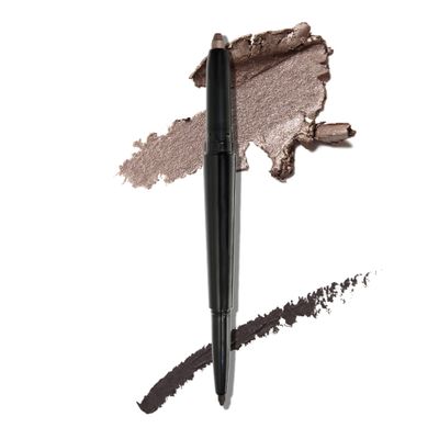LAURA GELLER NEW YORK Swipe-n-Line Dual-Ended Eyeshadow  Eyeliner - Smoky (CharcoalShimmery Gray) - Cream Eyeshadow &amp; Smooth Glide Eyeliner - Waterproof &amp; Crease-free Color