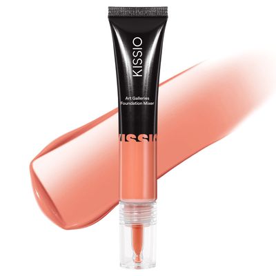 KISSIO Foundation Mixing Pigment,Orange Pigment for Foundation,Foundation Color Corrector,Smooth and Light,Blends Easily With Foundation,Cold to Warm,Cruelty Free,0.67 oz.