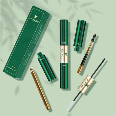 Lash Bond and Seal KEYYOU Cluster Lash Glue For Lash Clusters Strong Gentle Comfortable Bond and Seal WaterProof Mascara Wand Individual Lash Glue 5ml5mlBLACK)
