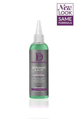 Design Essentials Peppermint &amp; Aloe TherapeuticsSoothing Scalp Tonic, 4 Ounces