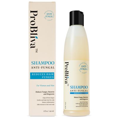 ProBliva Fungus Shampoo for Itchy Scalp and Hair Care - Helps Calm &amp; Soothe Scalp with Natural Ingredients Emu Oil, Jojoba Oil, Coconut Oil
