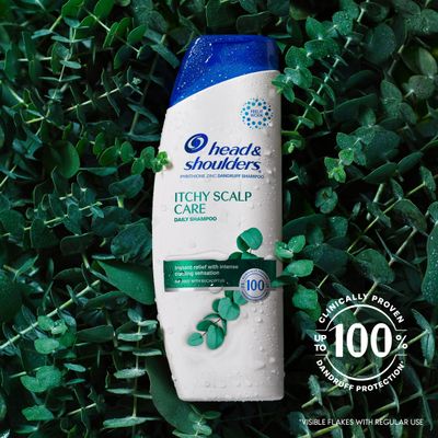 Head &amp; Shoulders Itchy Scalp Care Dandruff Shampoo, Anti-Dandruff Treatment, Infused with Eucalyptus, 32.1 Fl Oz Each, Twin Pack