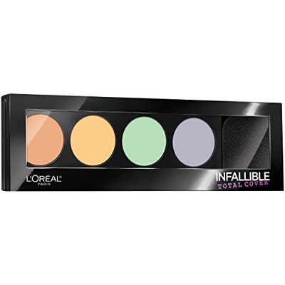 L&#39;Oral Paris Infallible Total Cover Color Correcting Kit, 0.17 oz.