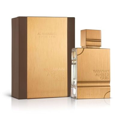 Al Haramain Amber Oud Gold Edition - Arabian Perfume for Women and Men - Unisex Perfume - Long Lasting Amber Perfume for Men and Women - 2 oz