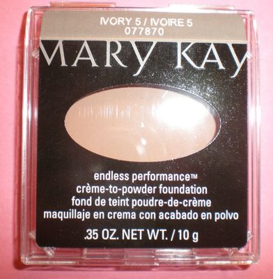 Mary Kay Creme-to-Powder Foundation  Ivory 5 (Formerly Beige 2) - NEW Formula!