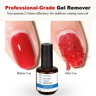 LOUINSTIC Gel Nail Polish Remover,Gel Remover for Nails No Need to Soak or Wrap, Quickly Remove Gel Nail Polish in 2-5 Minutes, Professional Gel Polish Remover Kit