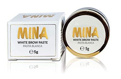 MINA White Mapping Brow Paste 5g | Draw Or Sketch The Right Shape Of The Eyebrow | Help To Perfect Your Brow Tinting