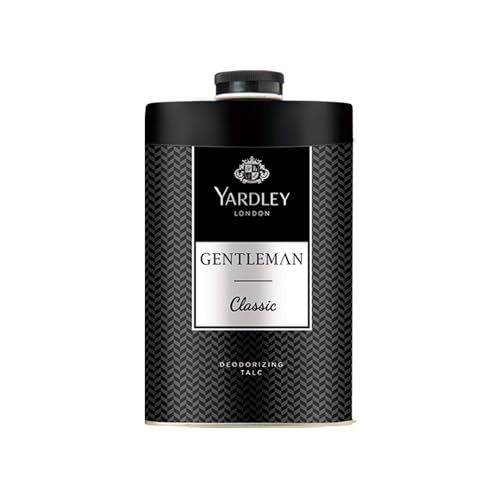 Yardley London Gentleman Deodorising Talc Talcum Powder for Men 100Gm