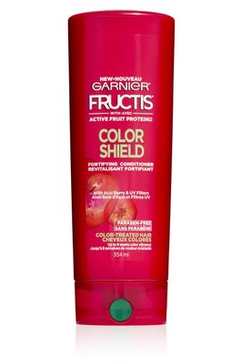 Garnier Fructis Color Shield Anti-Fade Conditioner for Color Treated Hair, 12 Fl Oz, 1 Count (Packaging May Vary)