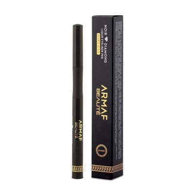 Armaf Beaut Noir Diamond Liquid Eyeliner Pen - Intense Black, Waterproof Eyeliner for Precise Definition, Long Lasting Smudge Proof Liquid Eyeliner