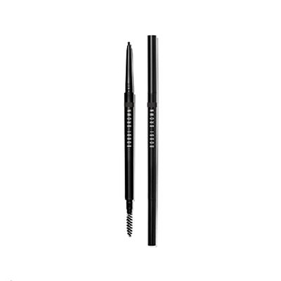 Micro Brow Pencil - Soft Black by Bobbi Brown for Women - 0.002 oz Eyebrow Pencil