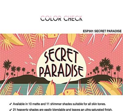 J.CAT BEAUTY Take Me Away 21 Eyeshadow Palette - Secret Paradise