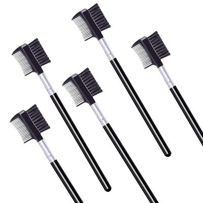 Eyelash Comb and Eyebrow brush, Eyelash Brush Comb Set (1PCS)