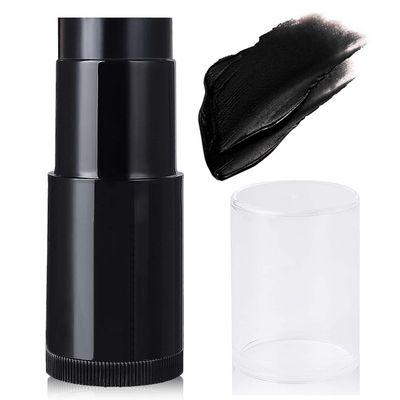 LZYLLS Clown Black Face Body Paint Stick,High Pigmented Eye Black Sticks for Sport,Cream Oil Based Face Painting Kit for Joker Skeleton Zombie Party,Halloween Clown Cosplay Face SFX Makeup