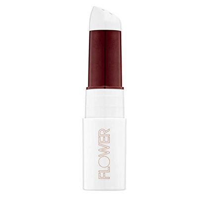 FLOWER BEAUTY By Drew Barrymore Petal Pout Lip Mask - Hydrating  Moisturizes Lips - Mango  Cocoa Butter - Lip Tint - Natural Color  Semi-Glossy Finish (Sangria)