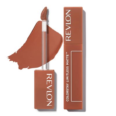 Revlon ColorStay Limitless Matte Liquid Lipstick, Lip Makeup Stocking Stuffers for Women, Vegan, No-Budge, Waterproof, 003 Upper Hand, 0.17 fl oz